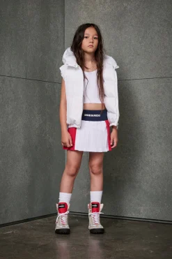 Jackets And Padded Jackets | Jackets And Padded Jackets>DSQUARED2 Branded padded vest white