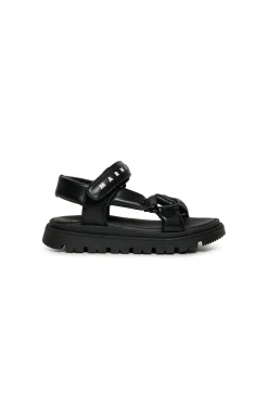 Slippers And Sandals | Slippers And Sandals>MARNI Branded platform sandals black