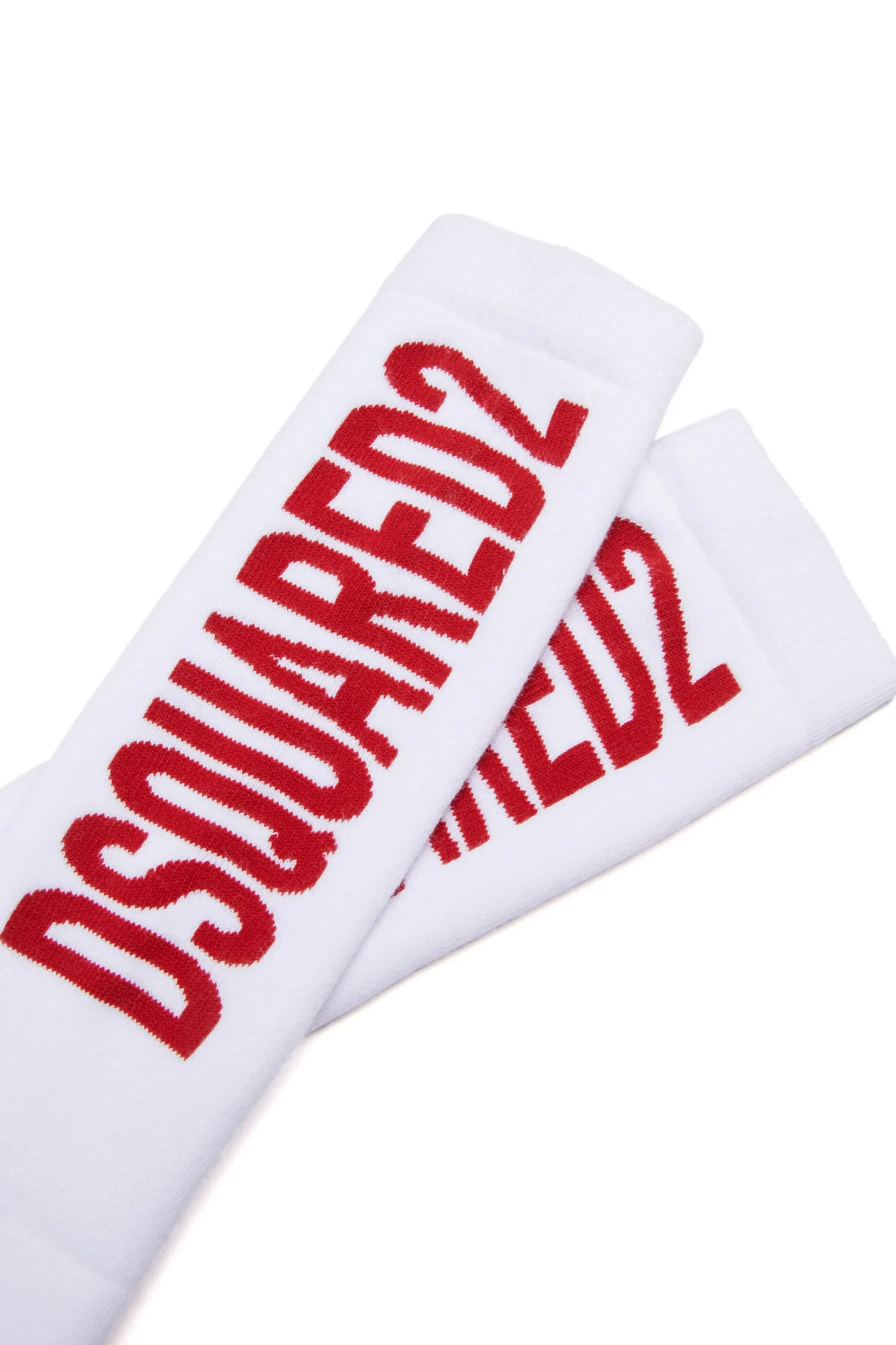 Socks | Socks>DSQUARED2 Branded socks tango red