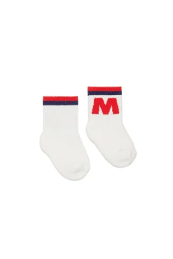 Accessories | Logomania>MARNI Branded terry socks white