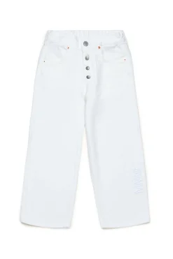 Jeans | Denim-Mania>MM6 MAISON MARGIELA Branded white jean off white