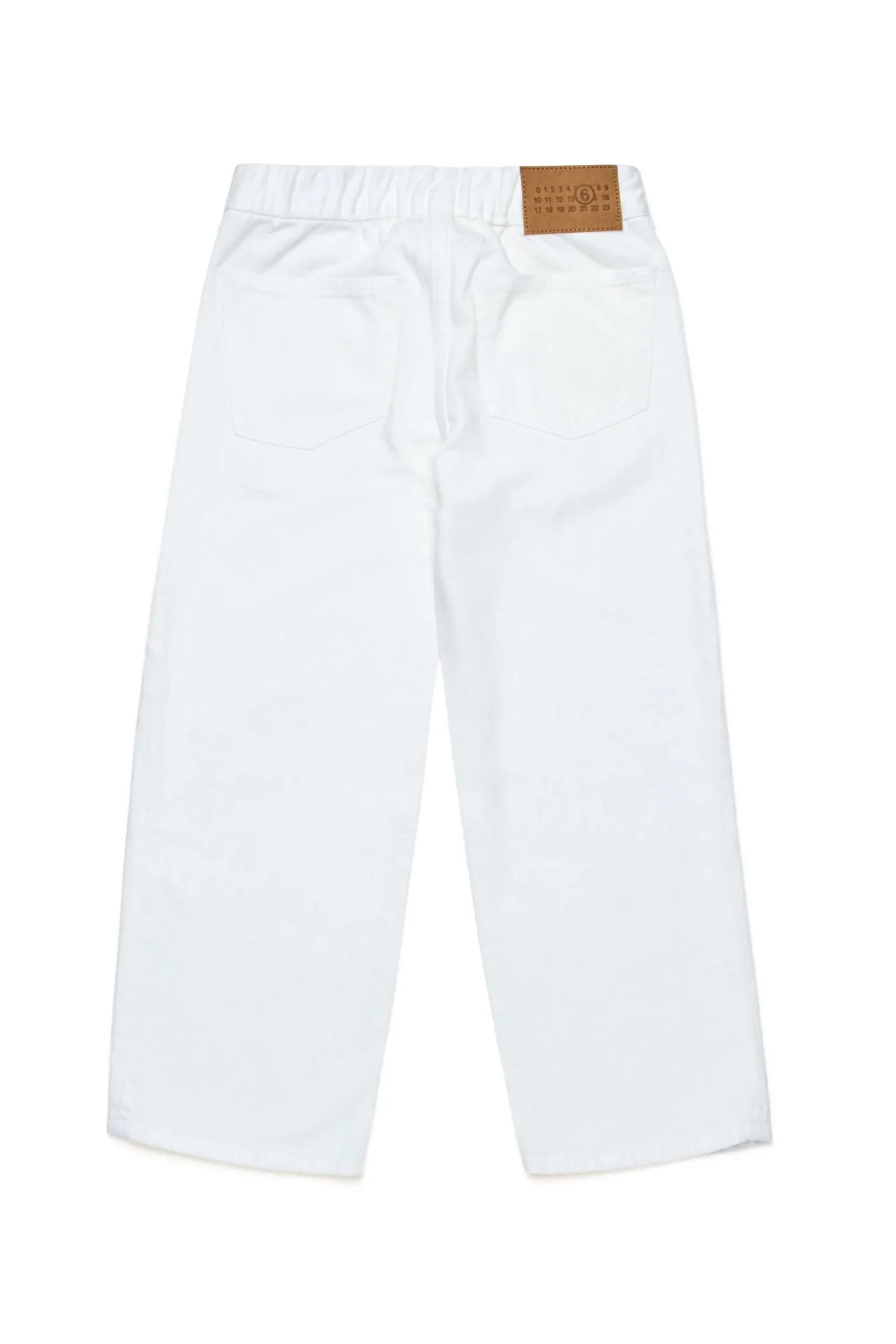 Jeans | Denim-Mania>MM6 MAISON MARGIELA Branded white jean off white