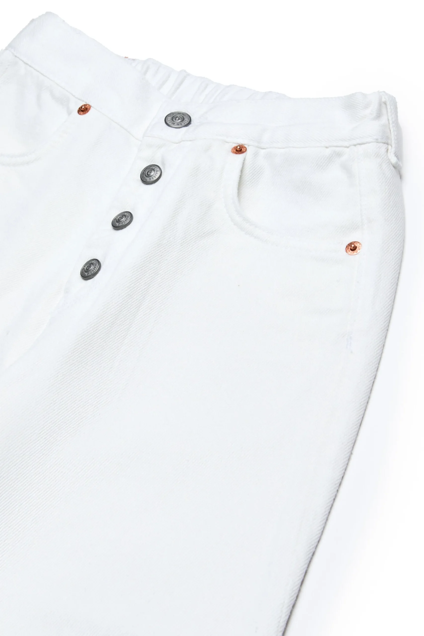 Jeans | Denim-Mania>MM6 MAISON MARGIELA Branded white jean off white