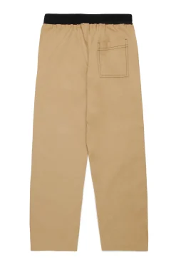 Pants>N°21 Canvas wide leg pants sand
