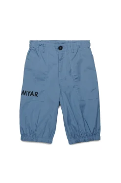 Shorts | Shorts>MYAR Cargo shorts with logo dusty blue