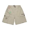 Shorts>DSQUARED2 Cargo shorts with Passport graphics medium gray