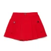 Skirts>MAX&Co. Cargo skirt in drill fiery red