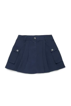 Skirts>MAX&Co. Cargo skirt in drill bluette