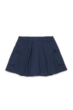 Skirts>MAX&Co. Cargo skirt in drill bluette