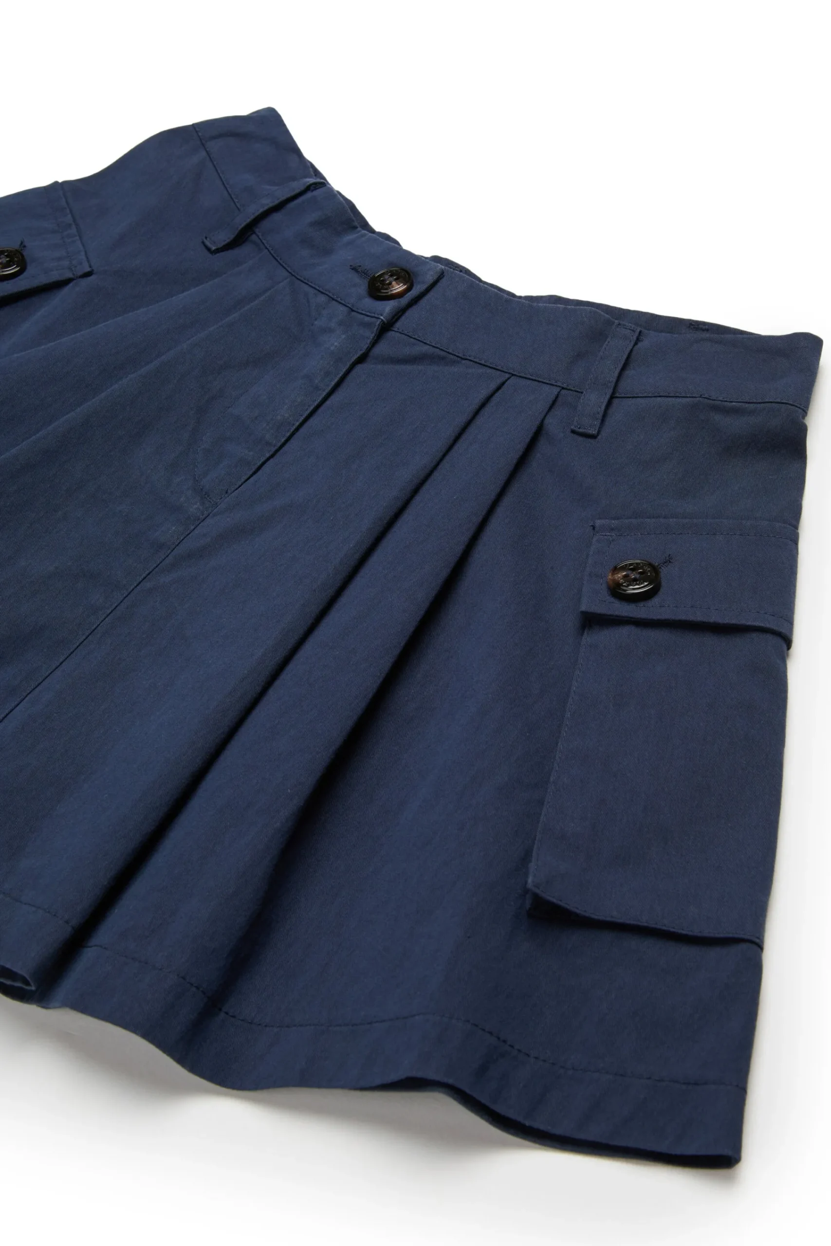 Skirts>MAX&Co. Cargo skirt in drill bluette