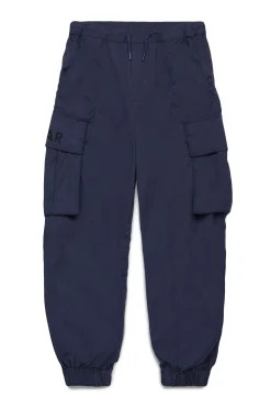 Pants | Pants>MYAR Cargo trousers with logo dark blue