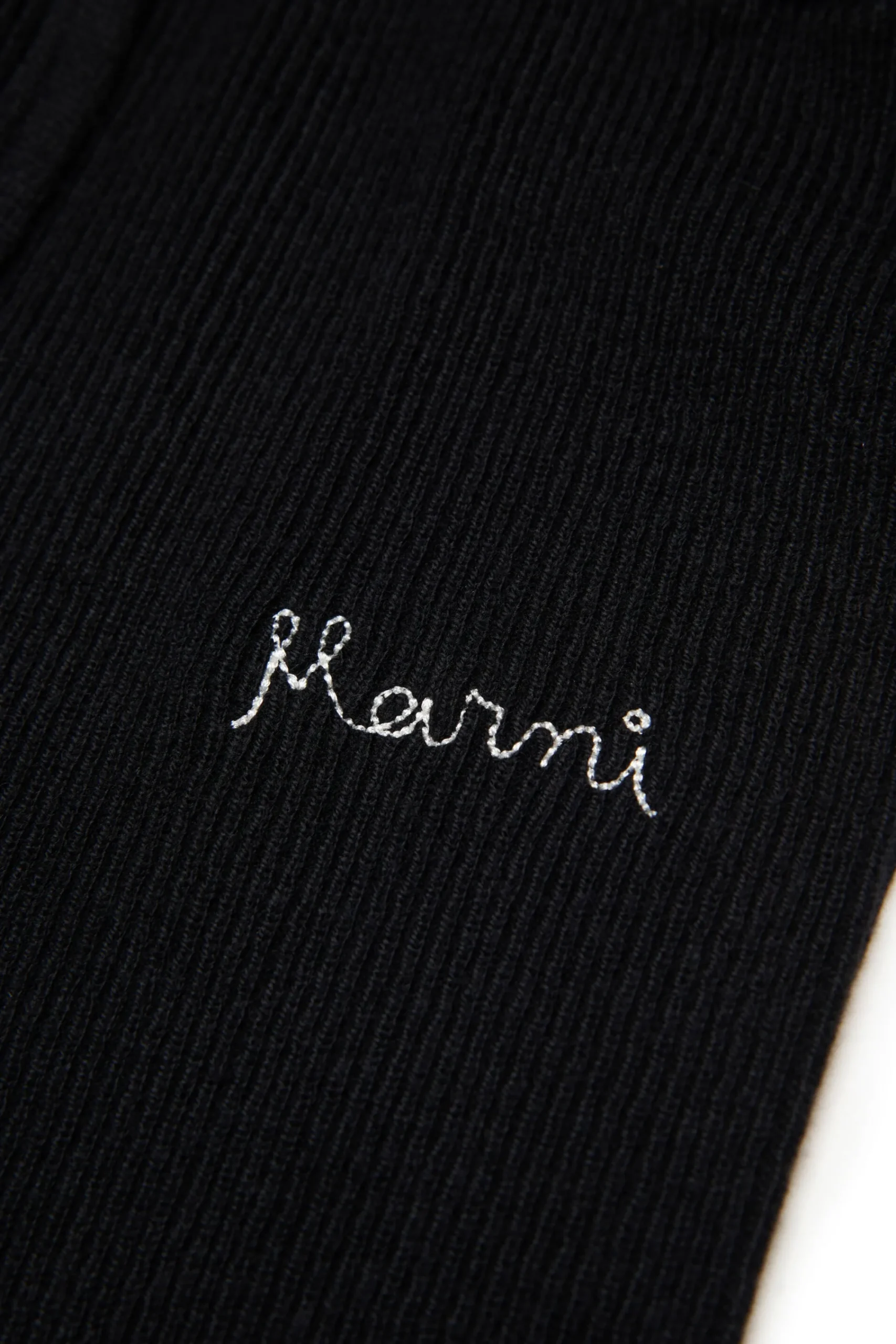 Pants>MARNI Cashmere-blend knitted trousers black