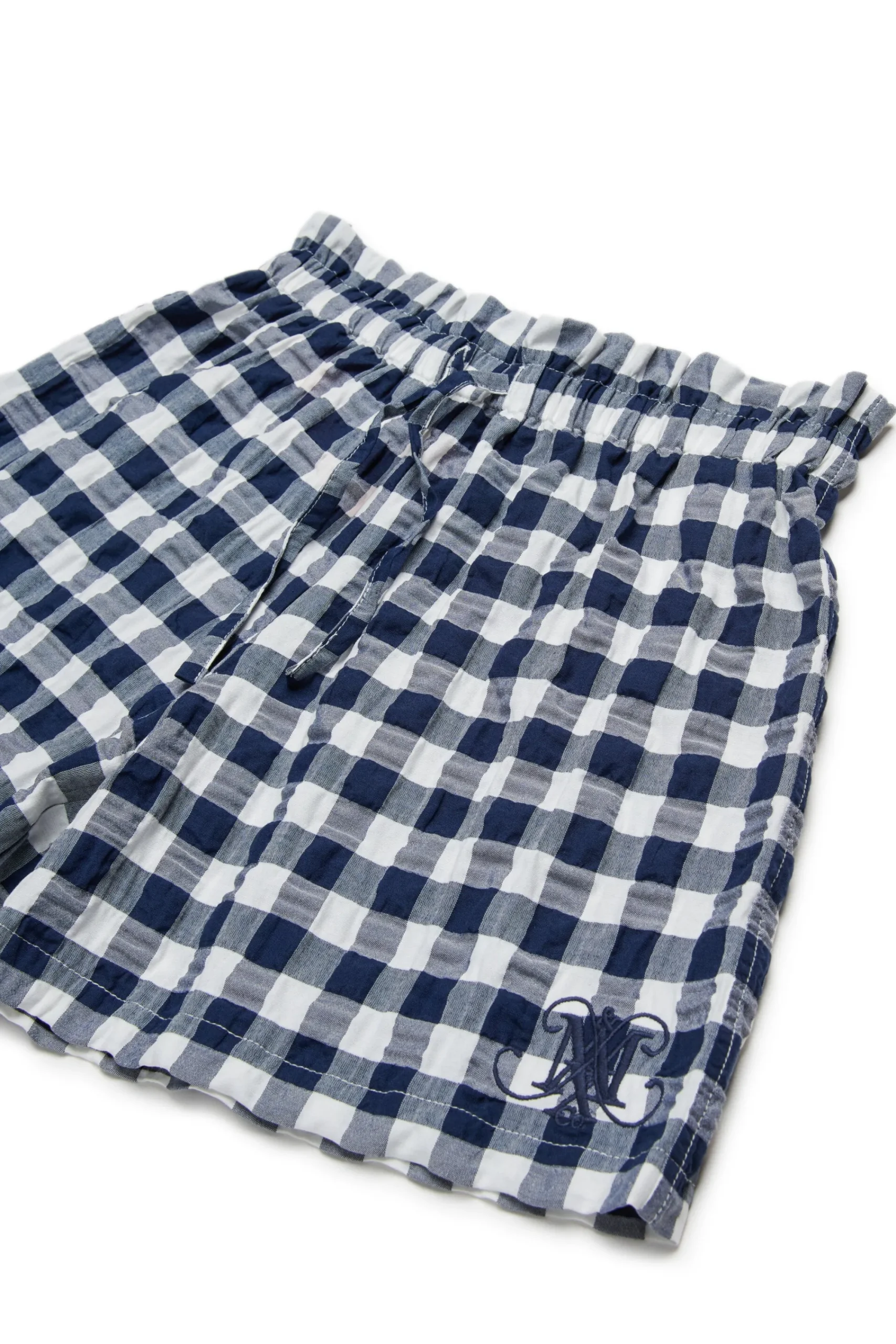 Shorts>MAX&Co. Check allover shorts bluette