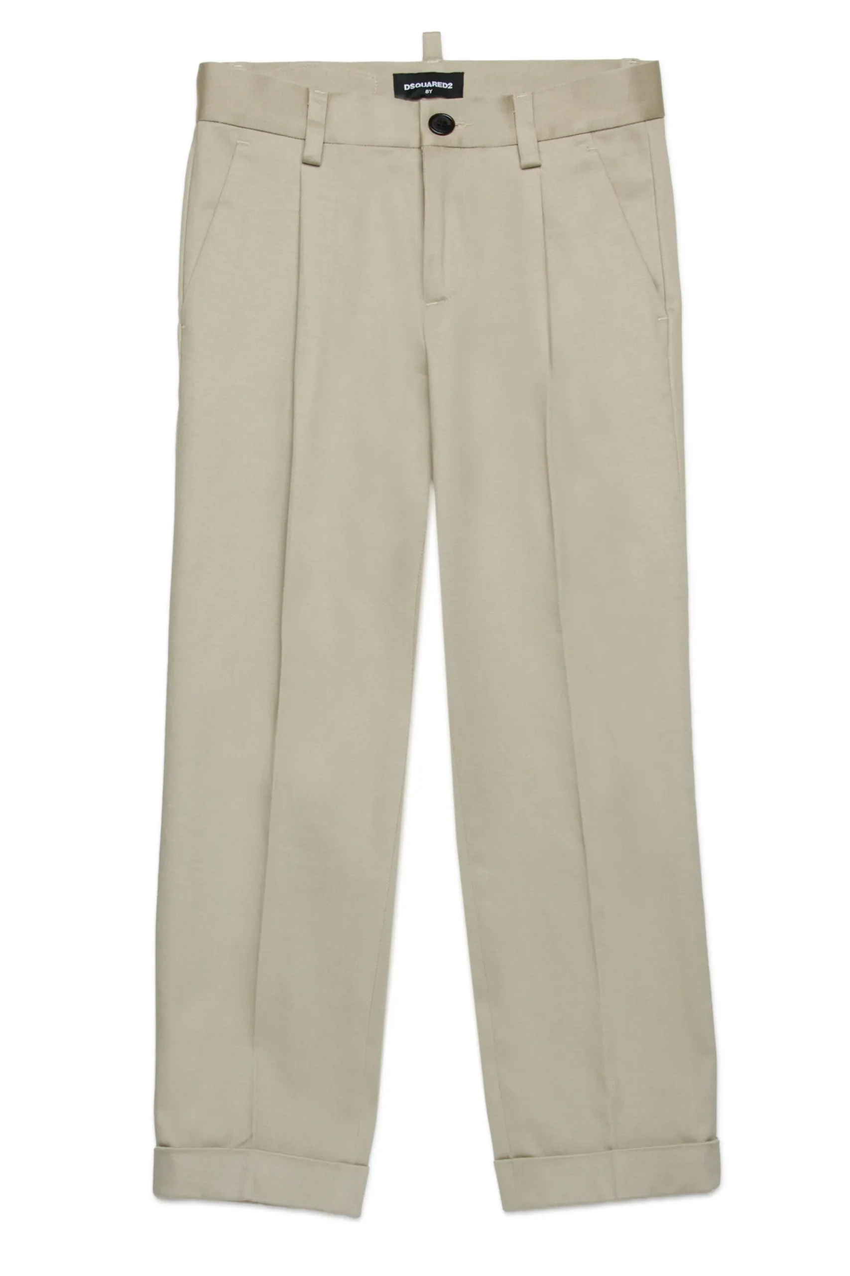 Pants | Party Looks>DSQUARED2 Chino pants with Surf Club Patch medium gray