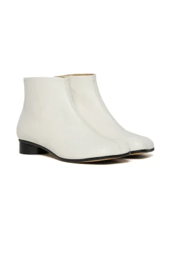 Boots And Combat Boots | Boots And Combat Boots>MM6 MAISON MARGIELA Classic anatomical ankle boots off white