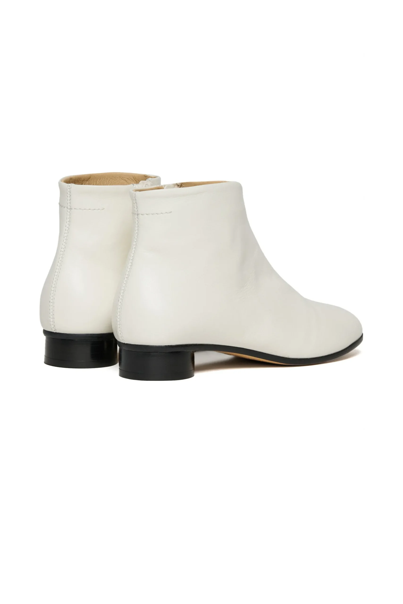 Boots And Combat Boots | Boots And Combat Boots>MM6 MAISON MARGIELA Classic anatomical ankle boots off white