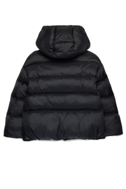 Jackets And Padded Jackets>MAX&Co. Classic hooded padded jacket black