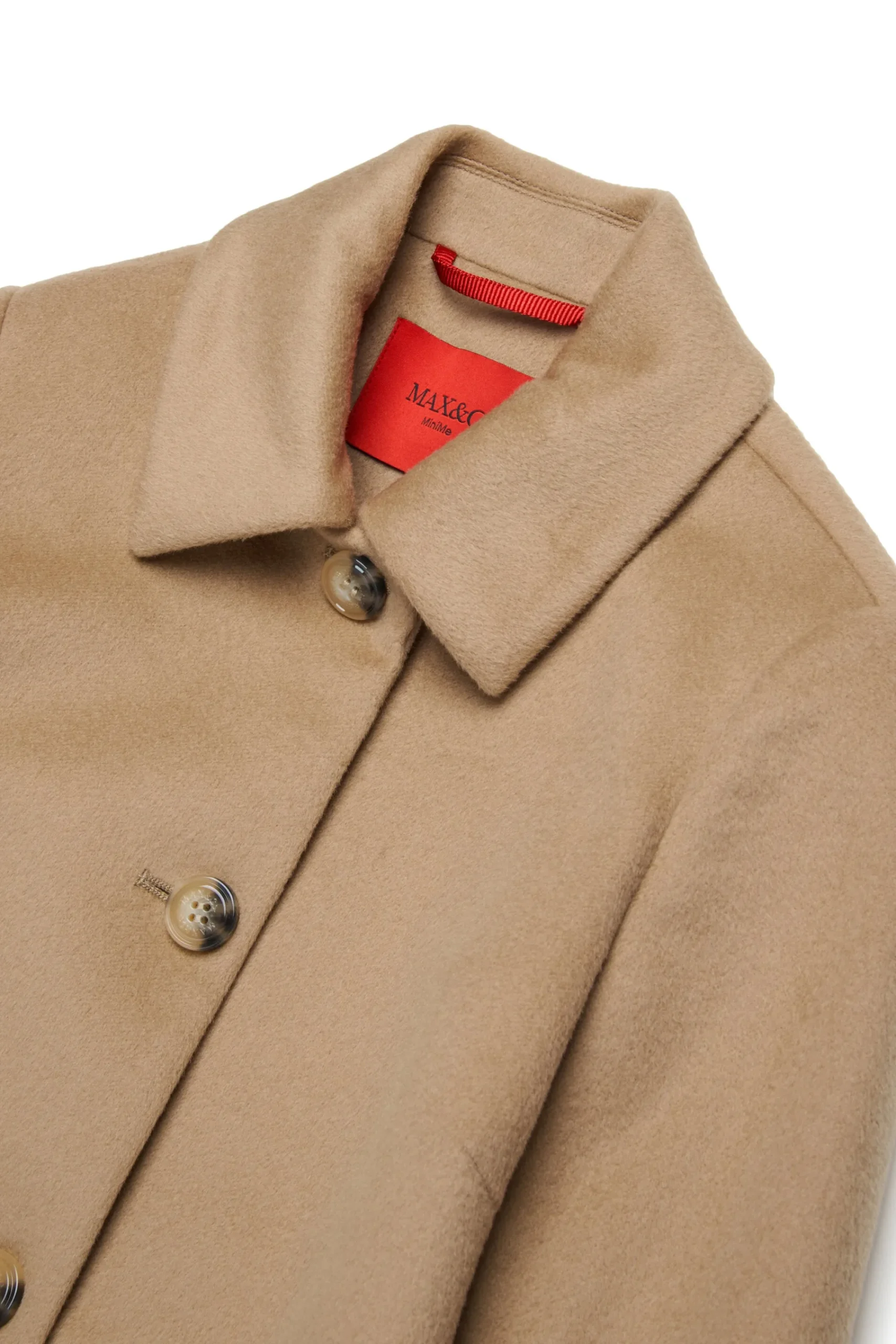 Jackets And Padded Jackets>MAX&Co. Classic wool coat beige