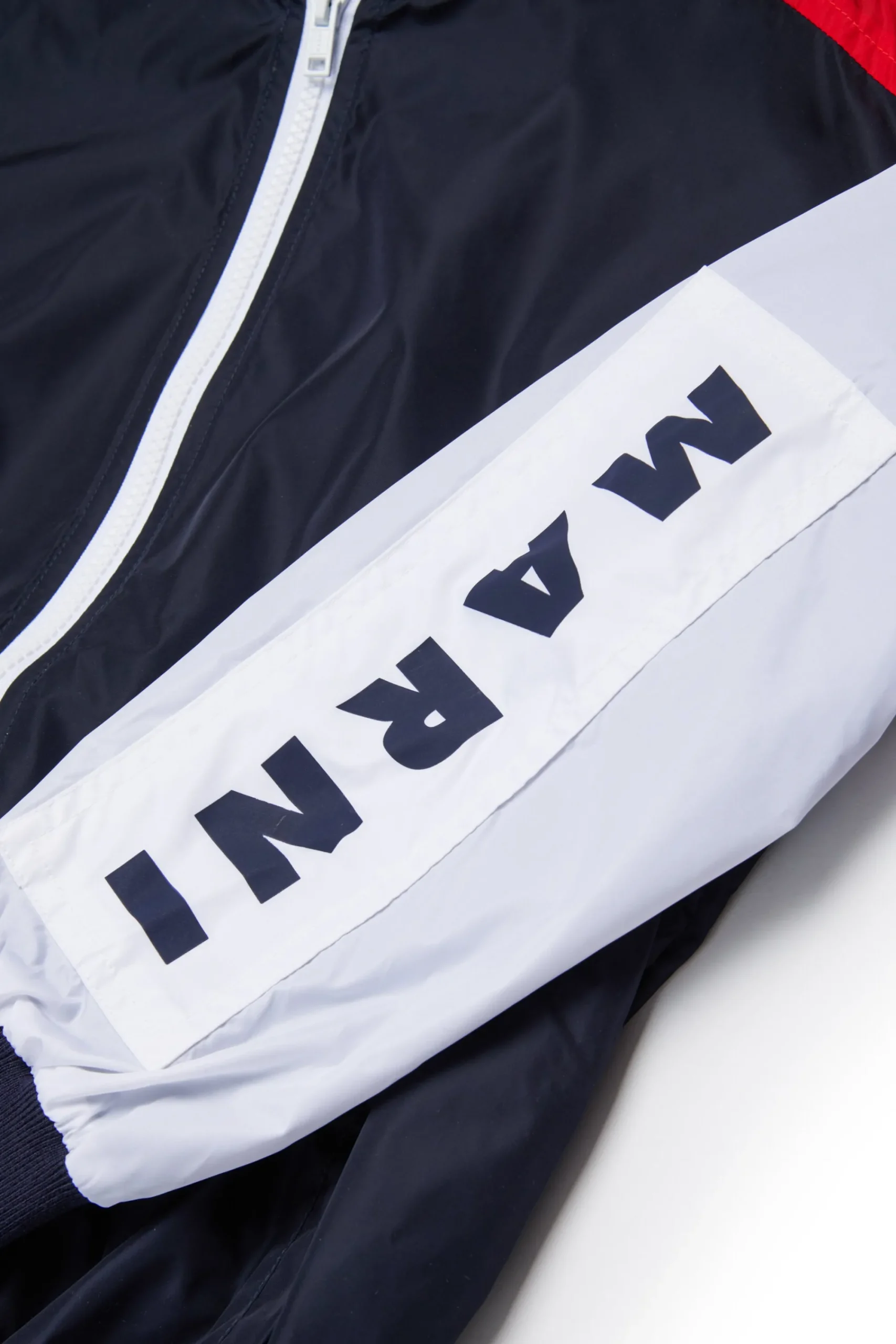 Jackets And Padded Jackets | Activewear>MARNI Colorblock windbreaker jacket blue navy