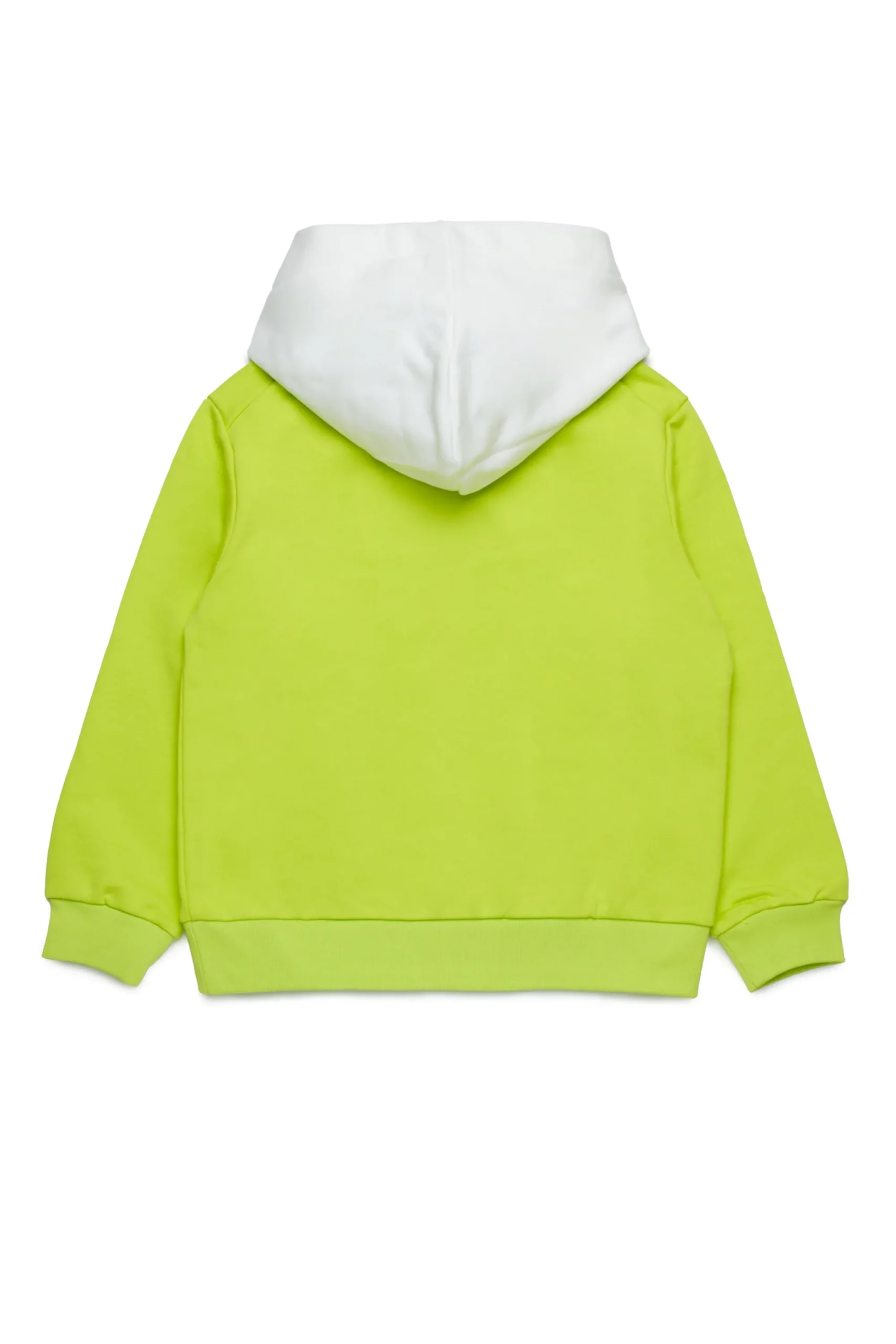 Sweatshirts | Sweatshirts>MARNI Colourblock hooded sweatshirt slime green