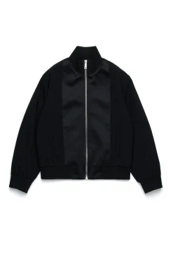Jackets And Padded Jackets | Jackets And Padded Jackets>DSQUARED2 Cool wool and satin evening jacket black