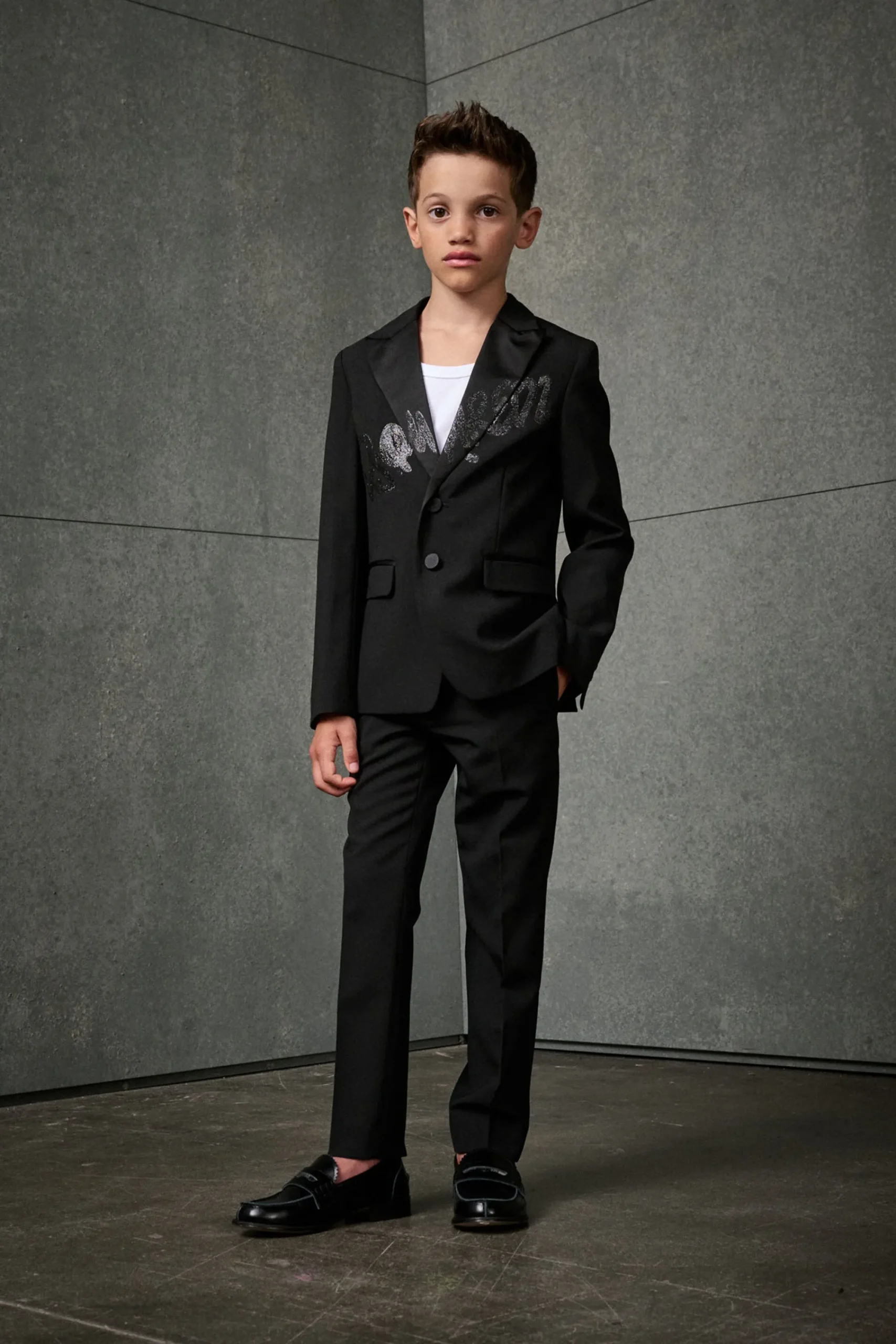 Jackets And Padded Jackets | Party Looks>DSQUARED2 Cool wool blazer jacket black
