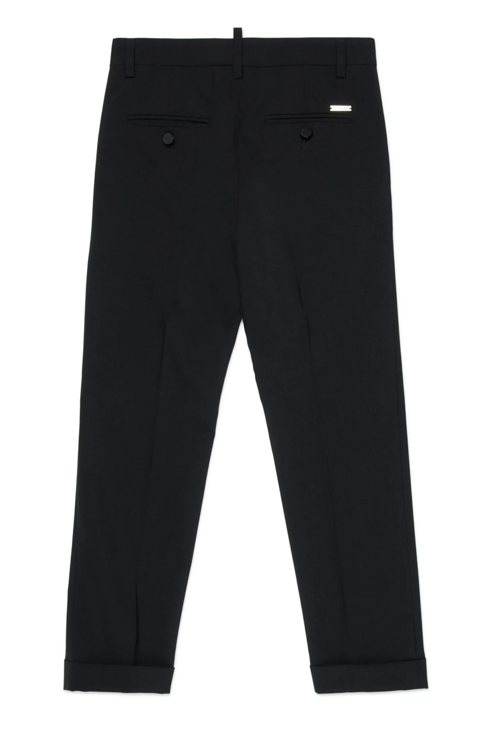 Pants | Pants>DSQUARED2 Cool wool chino pants black