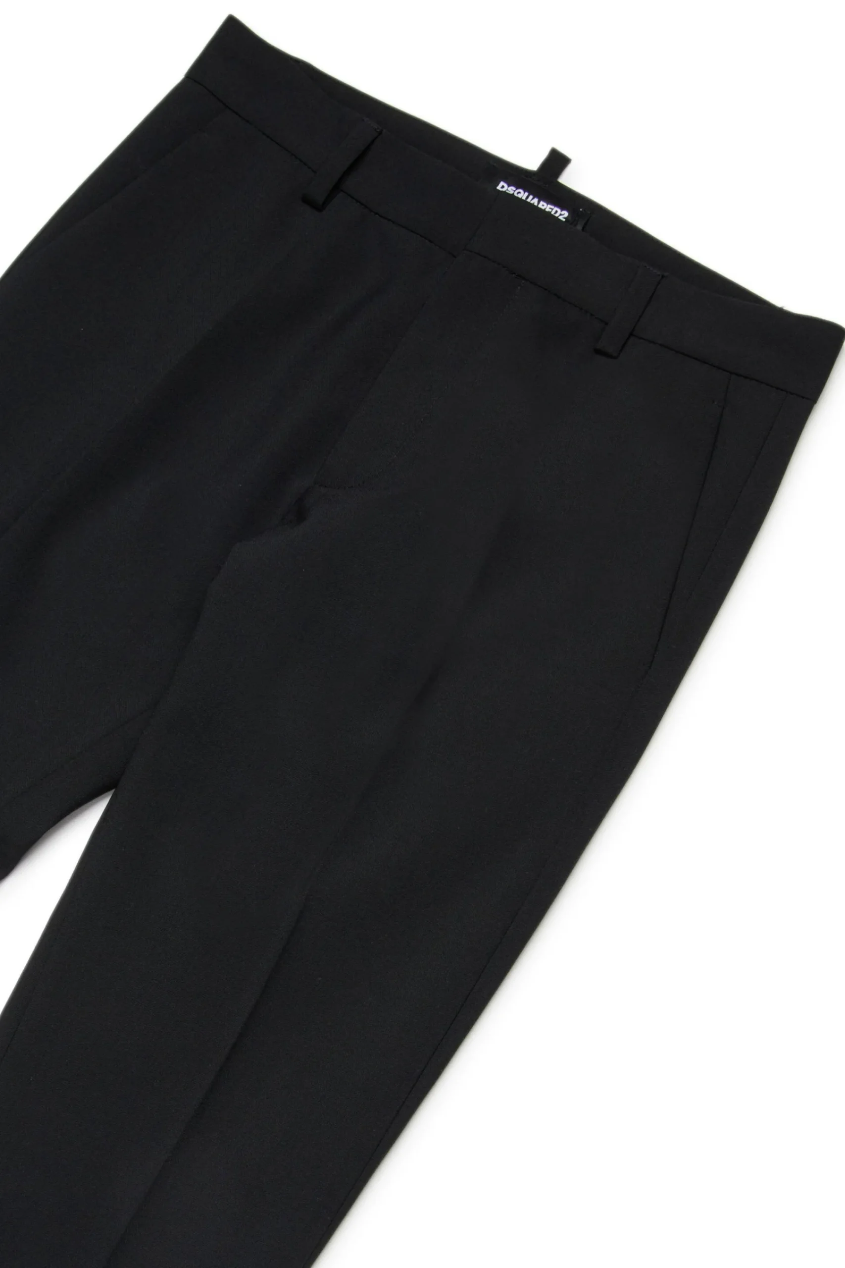 Pants | Pants>DSQUARED2 Cool wool chino pants black