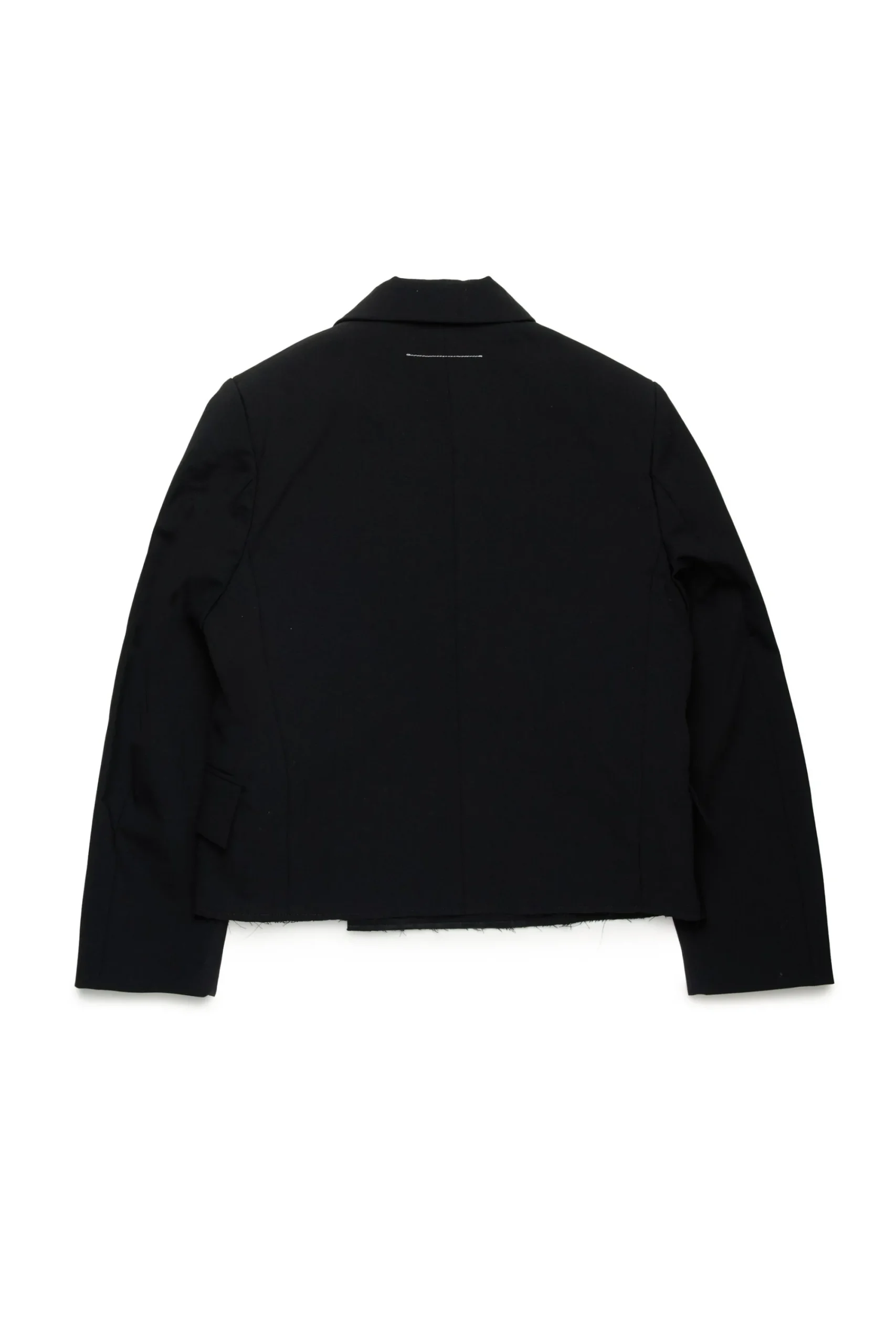 Jackets And Padded Jackets | Party Looks>MM6 MAISON MARGIELA Cool wool double-breasted blazer jacket black