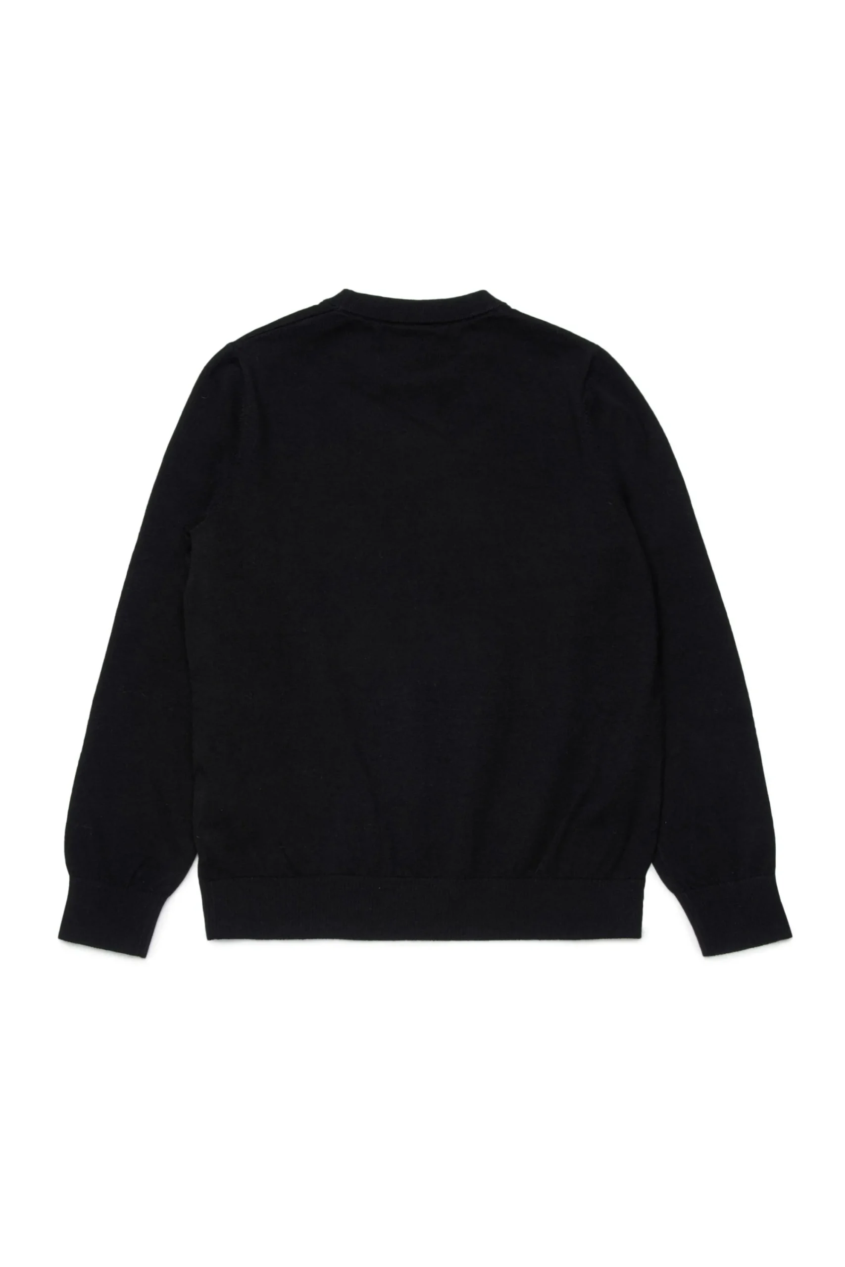 Oval D By Diesel | Oval D By Diesel>DIESEL Cotton pullover branded with Oval D logo black