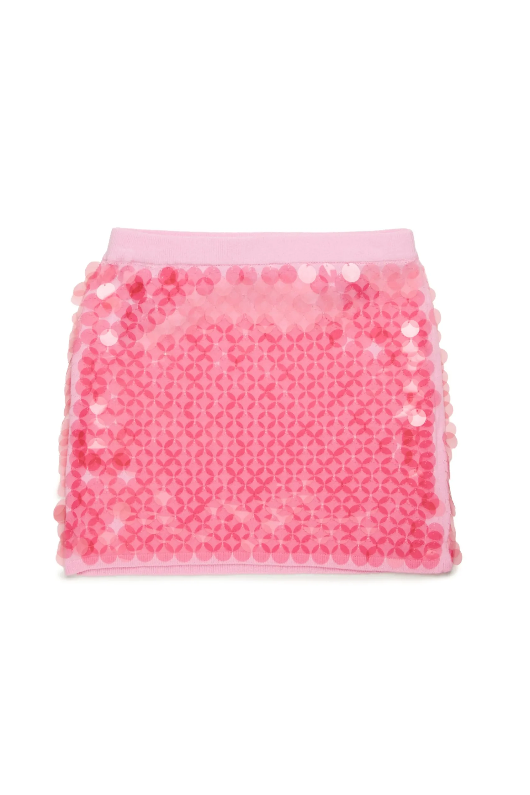 Skirts>N°21 Cotton skirt with maxi sequins pink