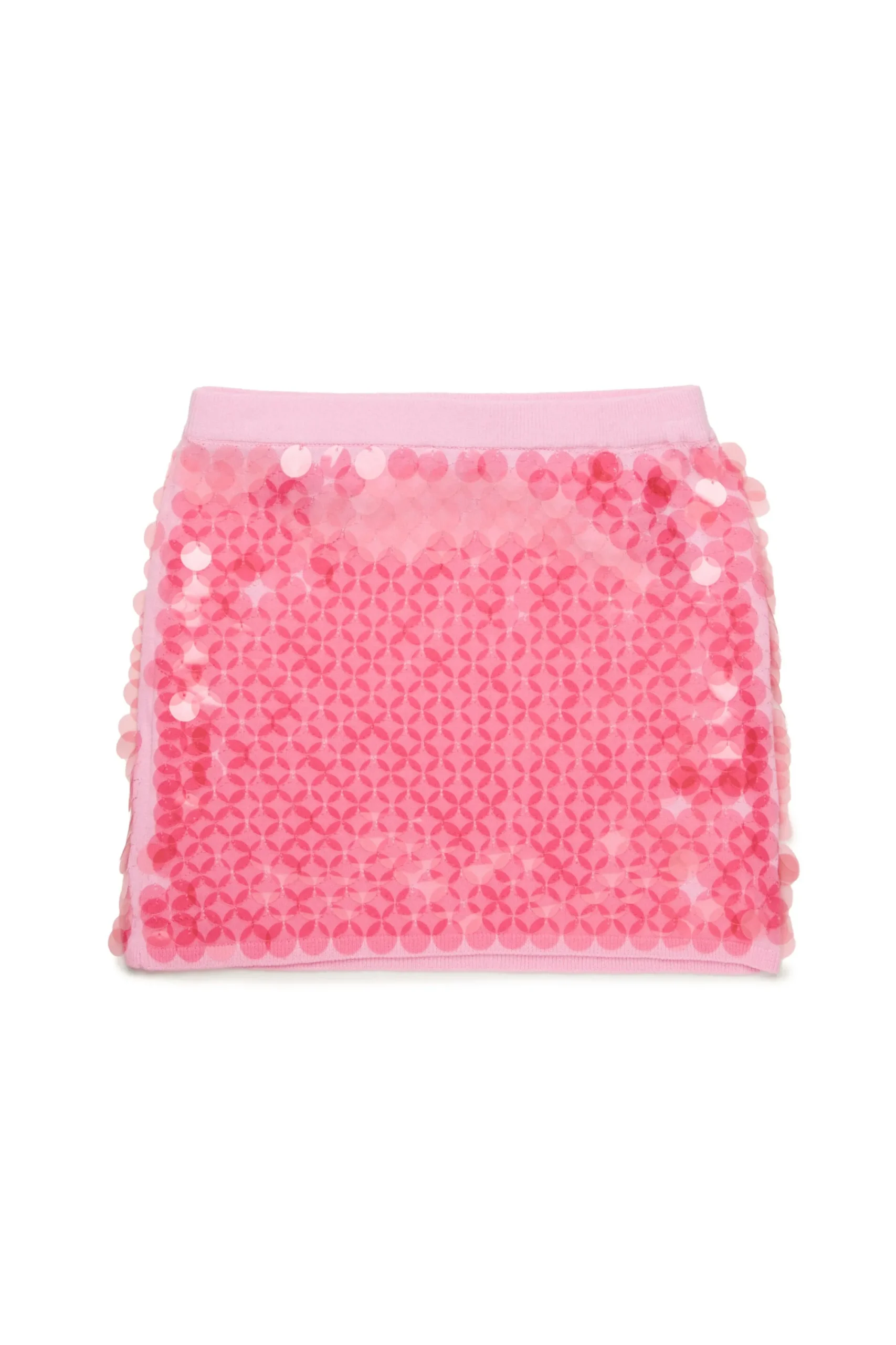 Skirts>N°21 Cotton skirt with maxi sequins pink