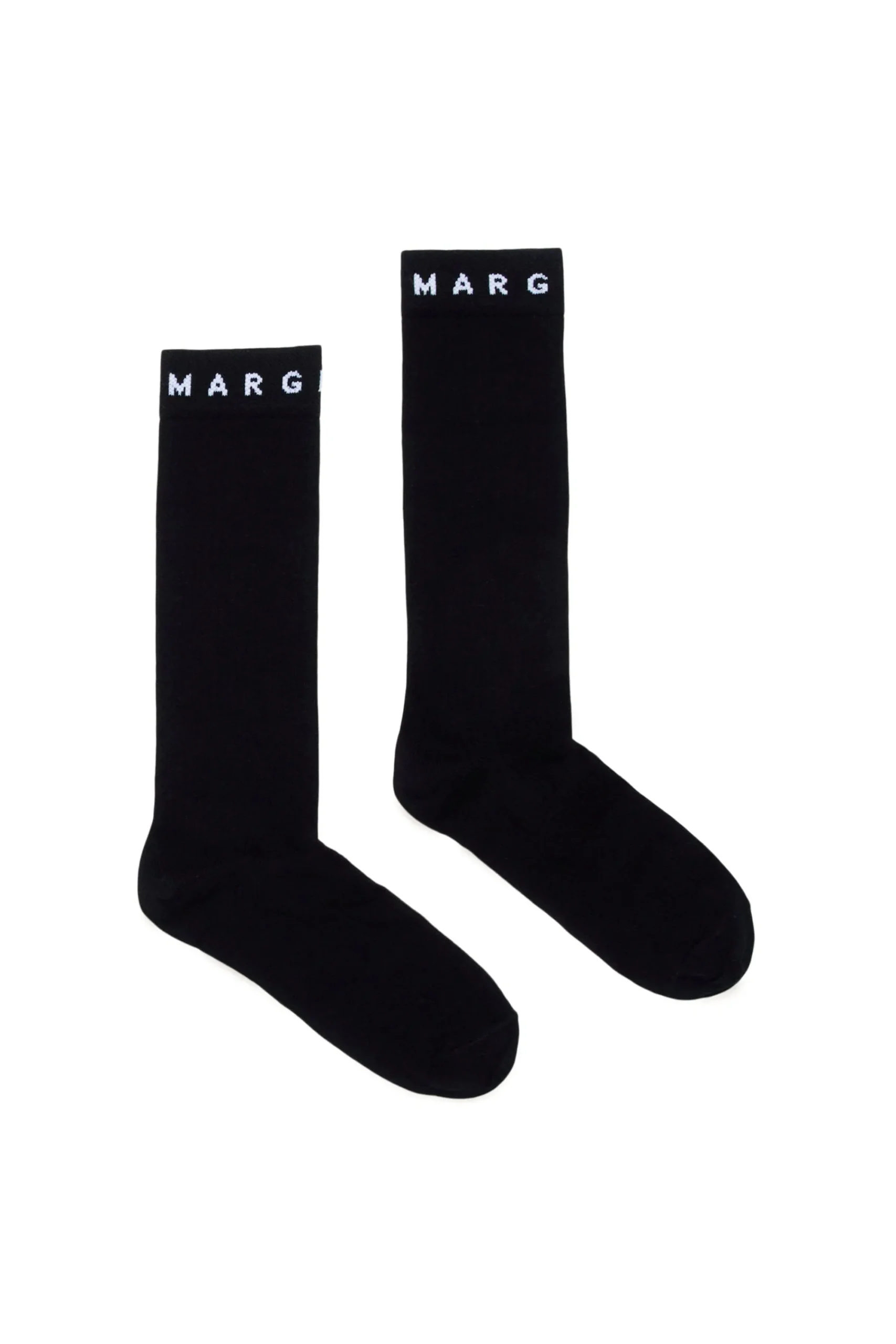 Socks | Socks>MM6 MAISON MARGIELA Cotton-blend socks black