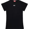 Swimwear | Swimwear>DIESEL Cover-up dress with institutional logo black