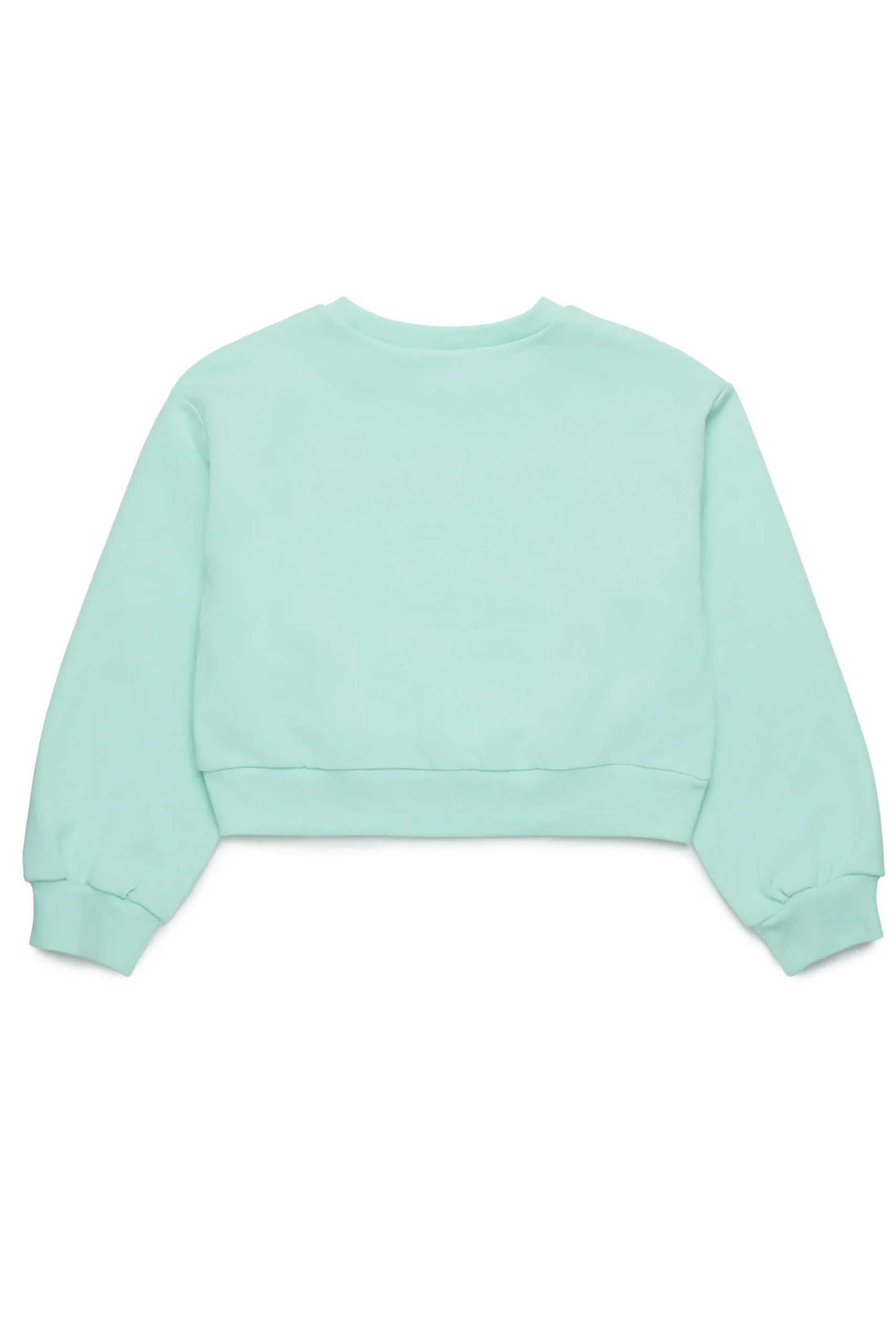 Sweatshirts | Logomania>MARNI Crew-neck sweatshirt branded with Holiday Logo placid blue