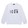 Sweatshirts | Activewear>DSQUARED2 Crew-neck sweatshirt with ICON logo white