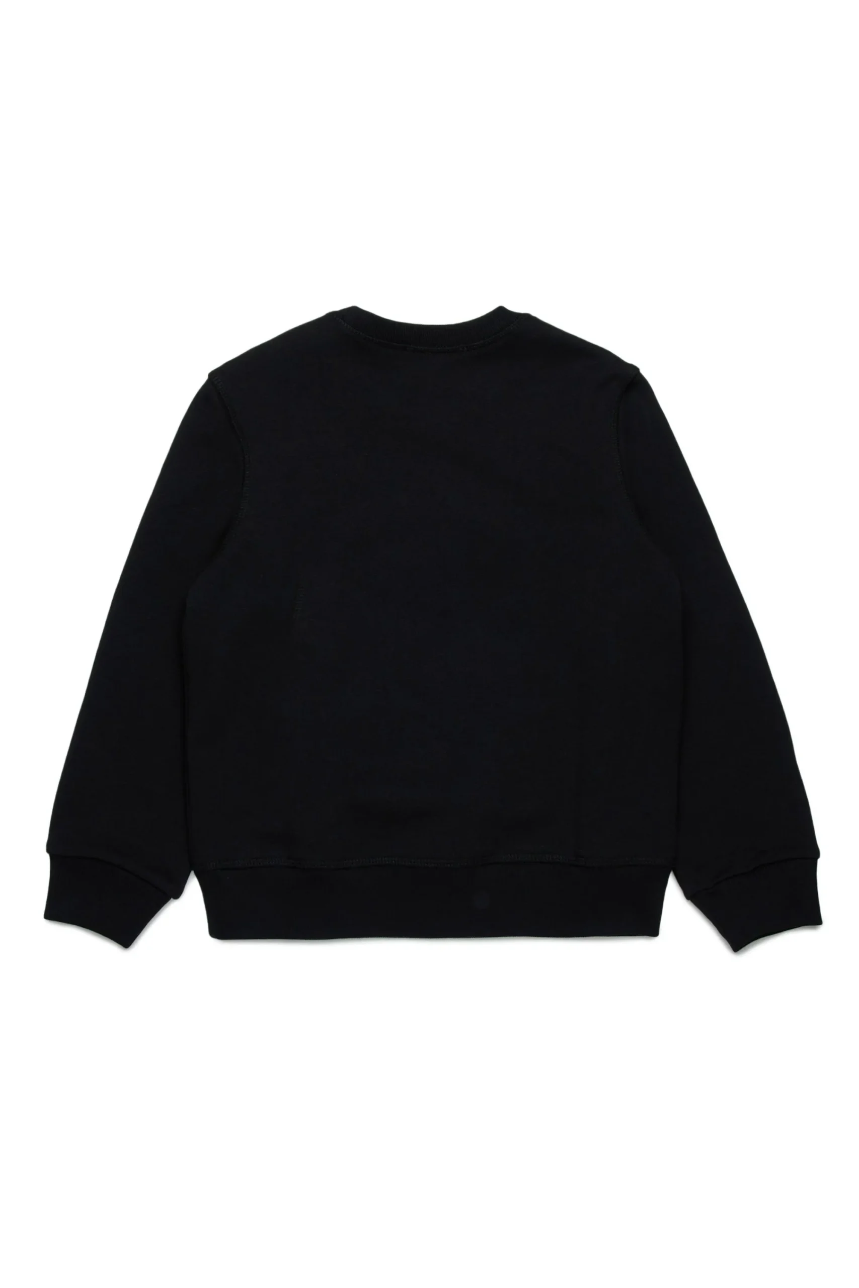 Sweatshirts | Logomania>DSQUARED2 Crew-neck sweatshirt with Maple Leaf outline black