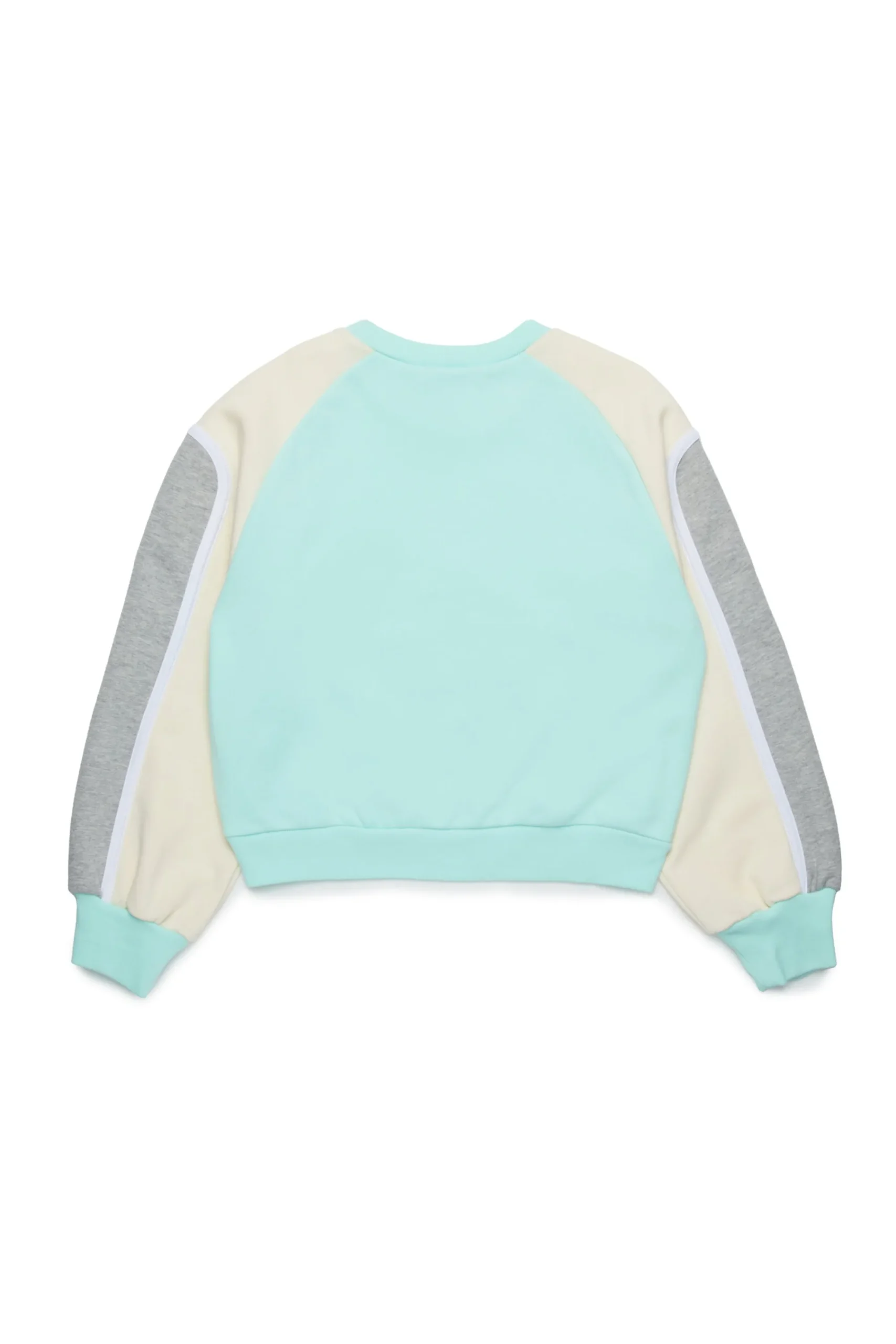 Sweatshirts | Activewear>MARNI Crew-neck sweatshirt with colorblock details placid blue