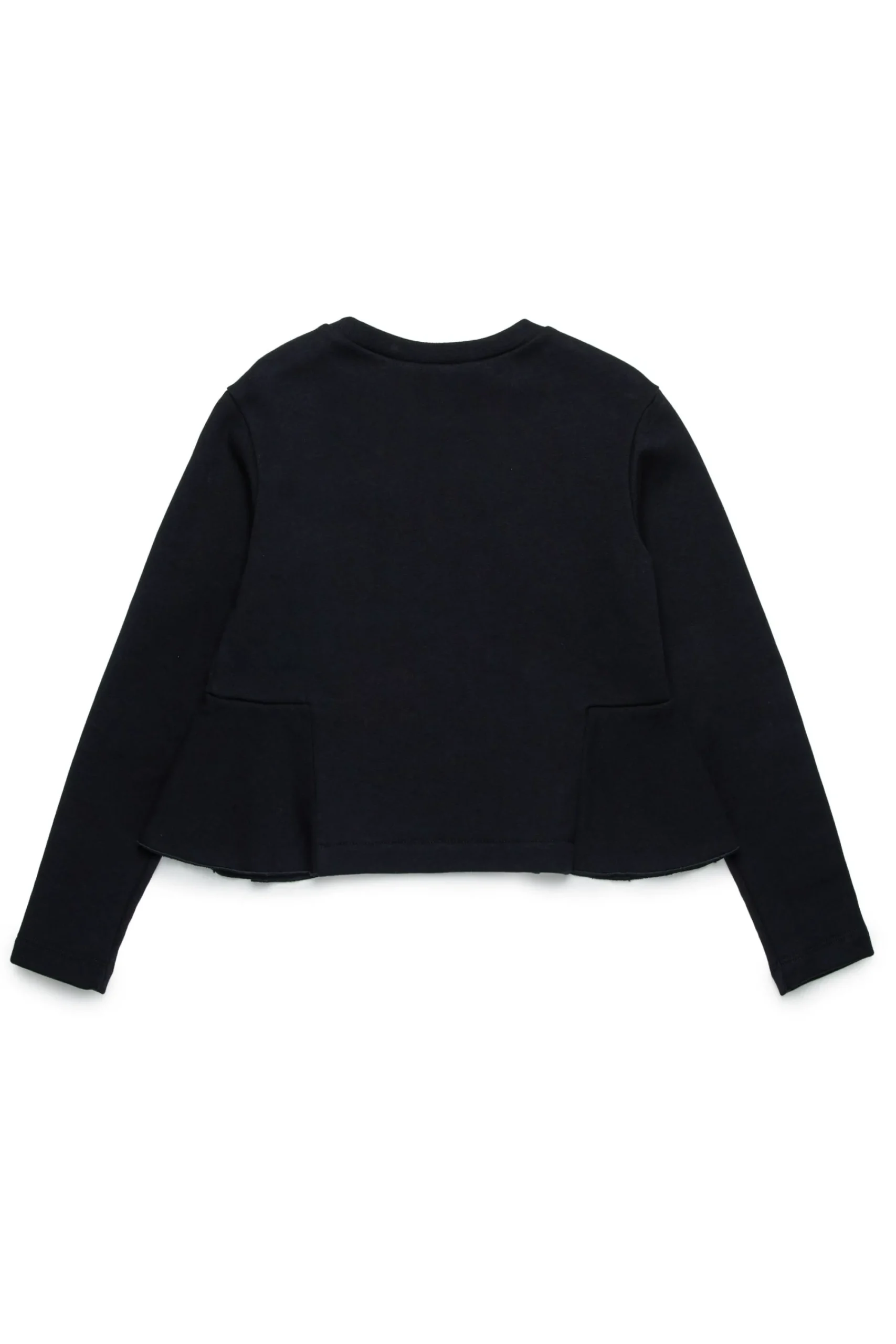 Sweatshirts>MARNI Crew-neck sweatshirt with mylar pocket black