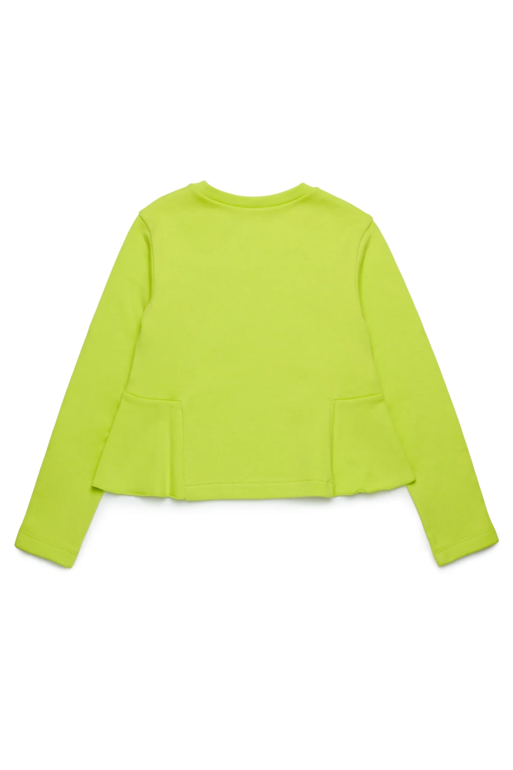 Sweatshirts>MARNI Crew-neck sweatshirt with mylar pocket slime green