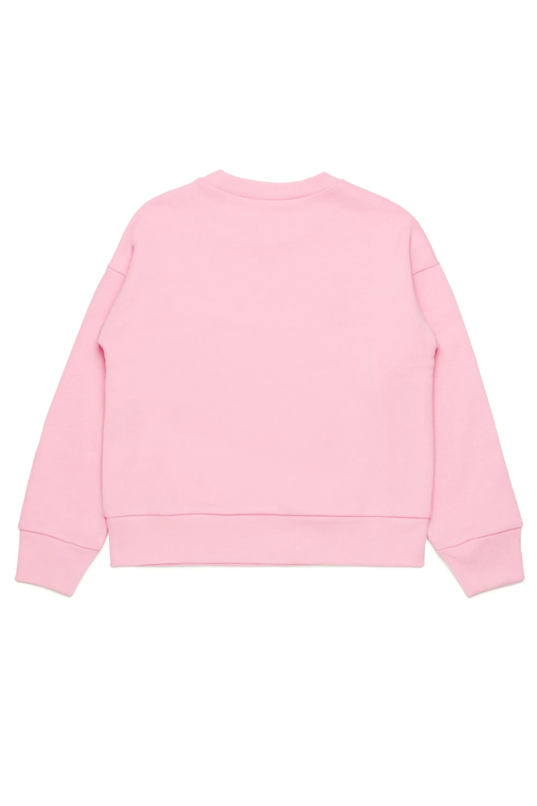 Sweatshirts>N°21 Crew-neck sweatshirt with lace bows pink