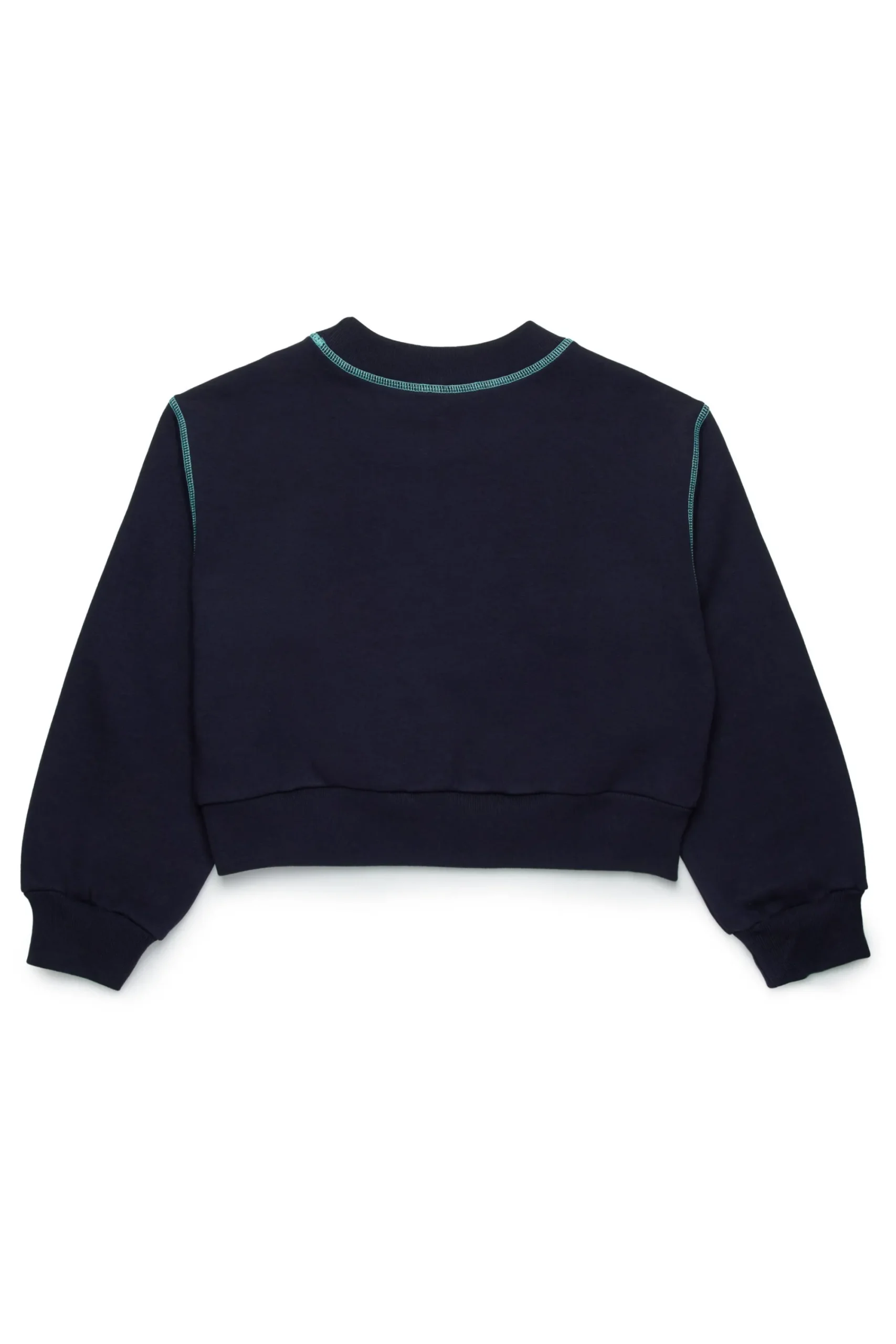 Sweatshirts | Logomania>MARNI Crew-neck sweatshirt with contrasting seams blue navy