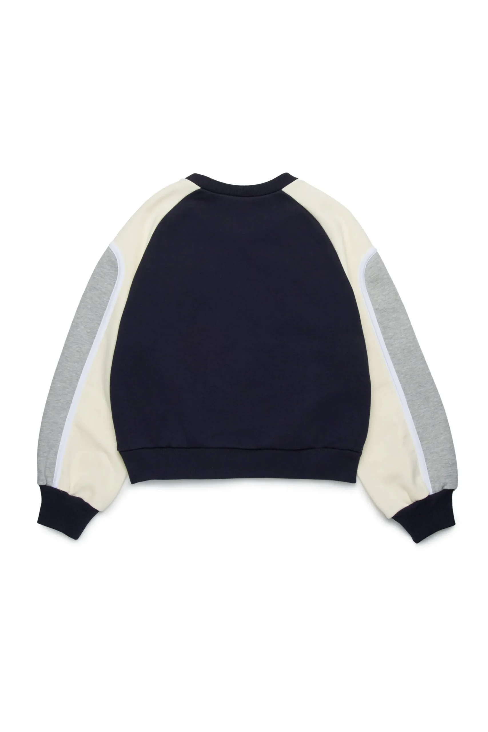 Sweatshirts | Activewear>MARNI Crew-neck sweatshirt with colorblock details blue navy