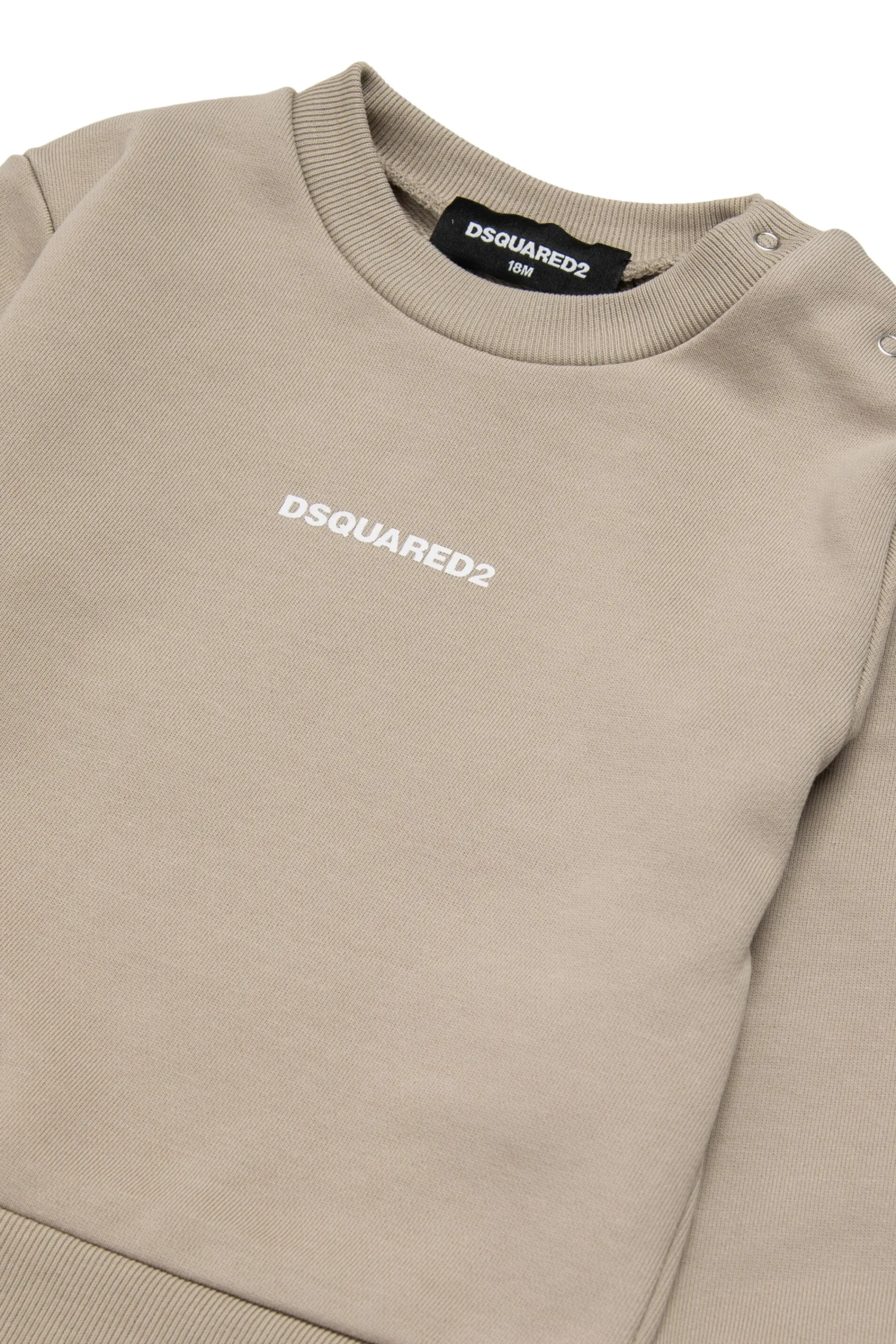 Sweatshirts | Activewear>DSQUARED2 Crew-neck sweatshirt with logo medium gray
