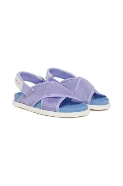 Slippers And Sandals | Slippers And Sandals>MARNI Crossed fussbett sandals violet