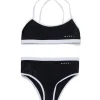 Swimwear | Swimwear>MARNI Cross-over shoulder straps bikini swimming costume black