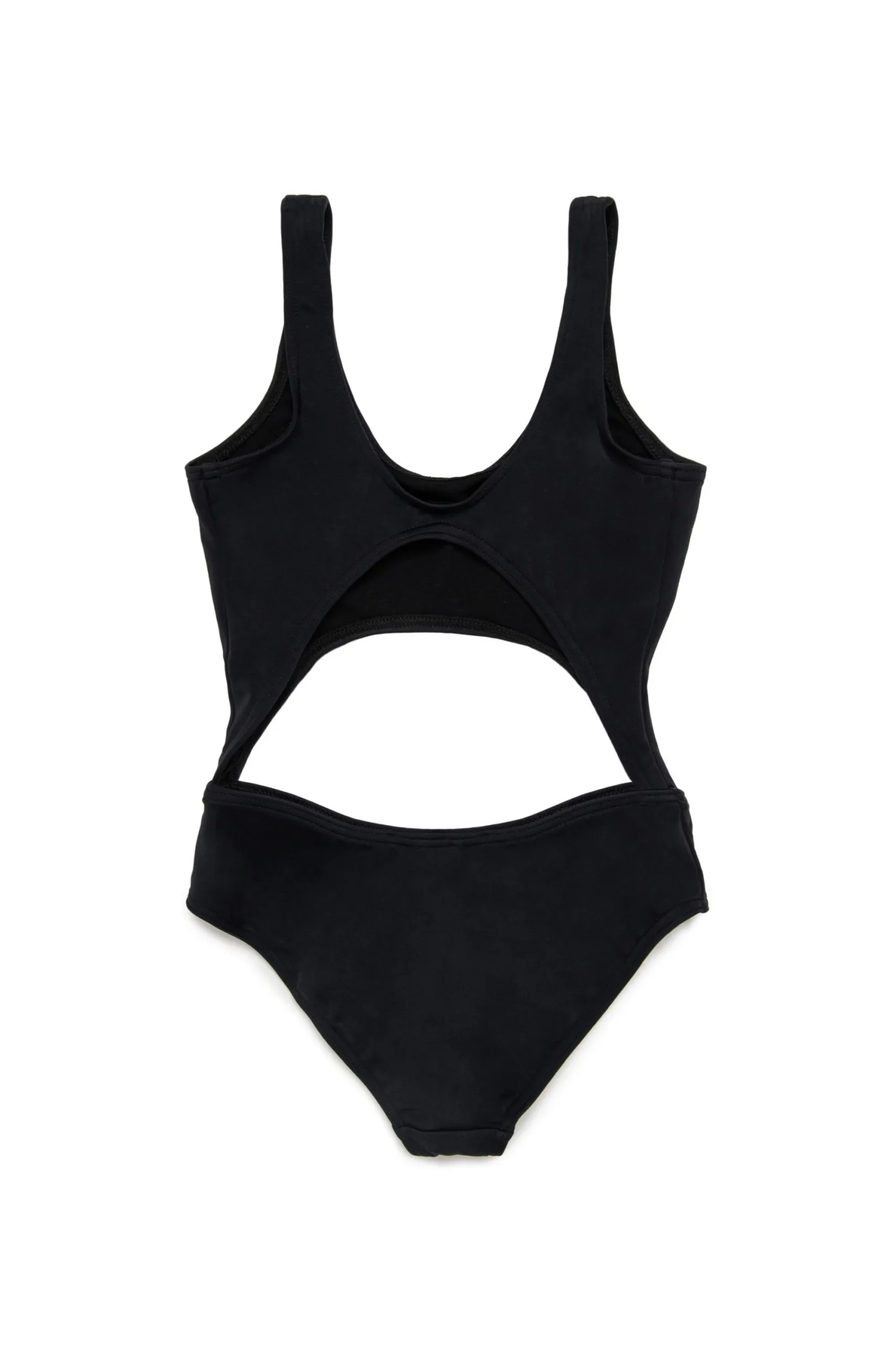 Swimwear | Logomania>DSQUARED2 Cut-out one-piece swimsuit branded ICON black