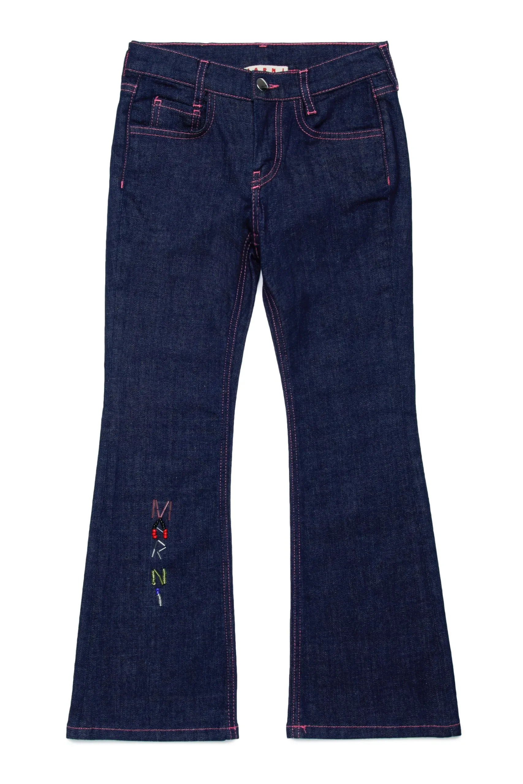 Jeans | Denim-Mania>MARNI Dark blue bootcut jeans blue denim