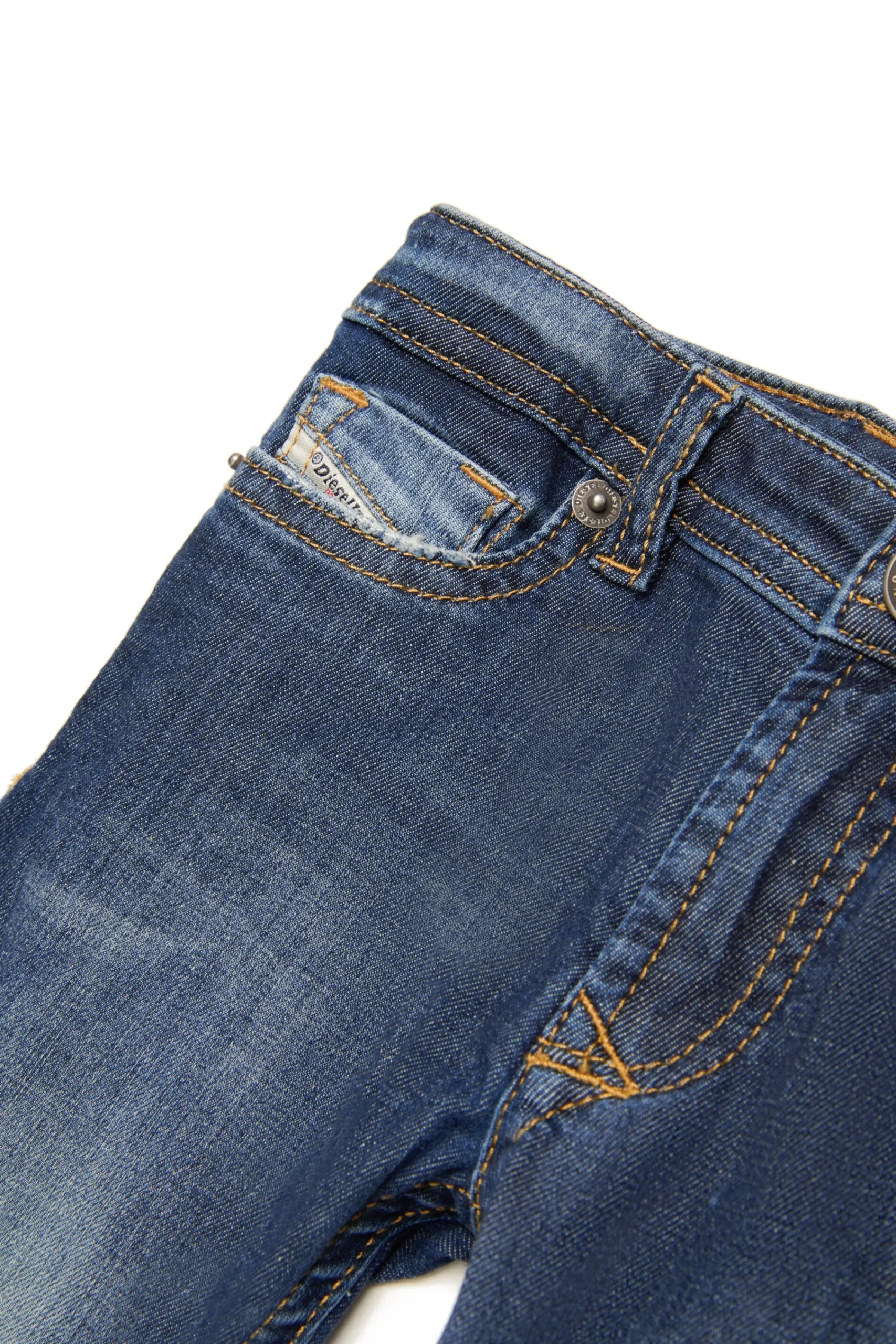 Jeans | Denim-Mania>DIESEL Dark shaded skinny jeans - D-Slinkie-B blue denim