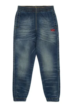 Jeans>DIESEL Dark vintage effect tapered JoggJeans® - Plab blue denim